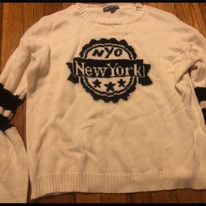 American Eagle/ Don’t ask why New York sweater